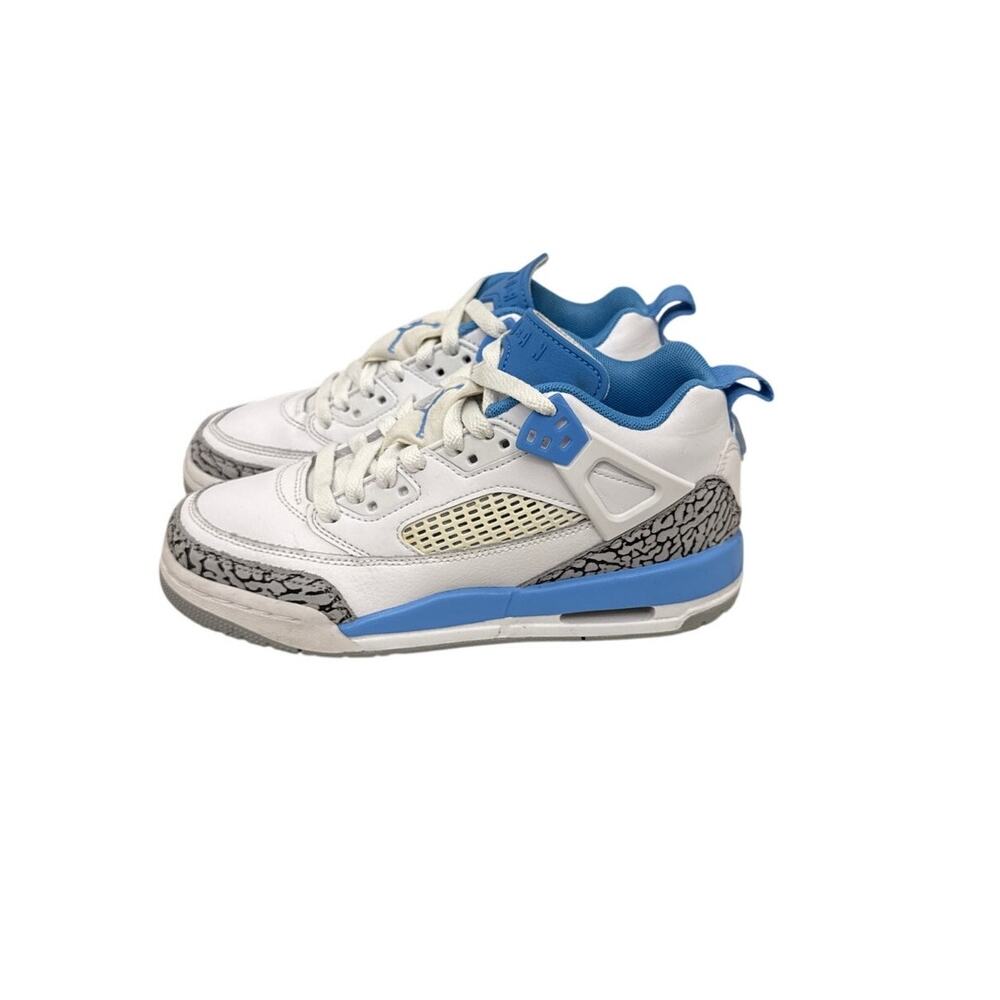 Jordan Shoes Spizike Low UNC White Blue Sneakers Size Youth 5.5